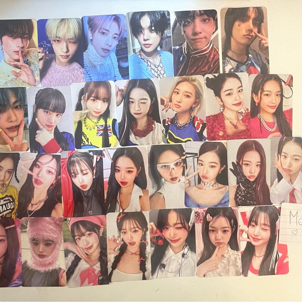 K-Pop Photocard Collection For Sale